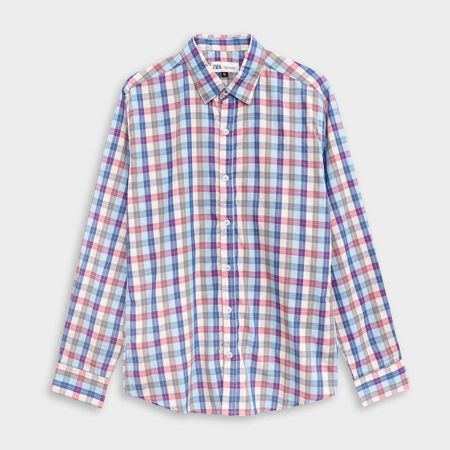 Multicolor Plaid Check Casual Shirts For Men's