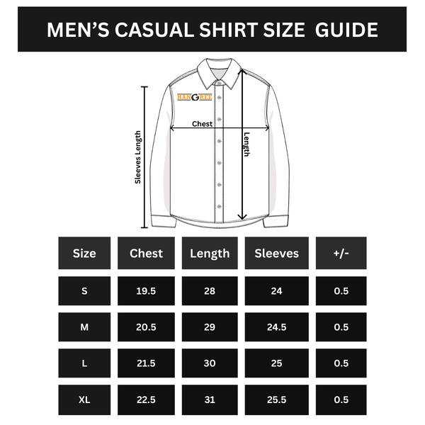 Men Unique Check Casual Shirt