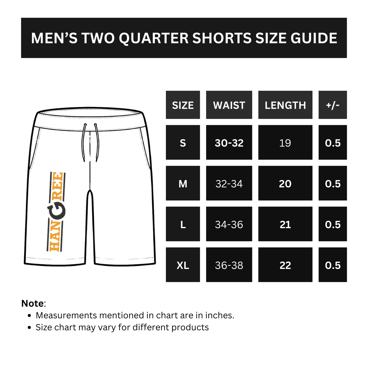 Premium Two Quarter Shorts