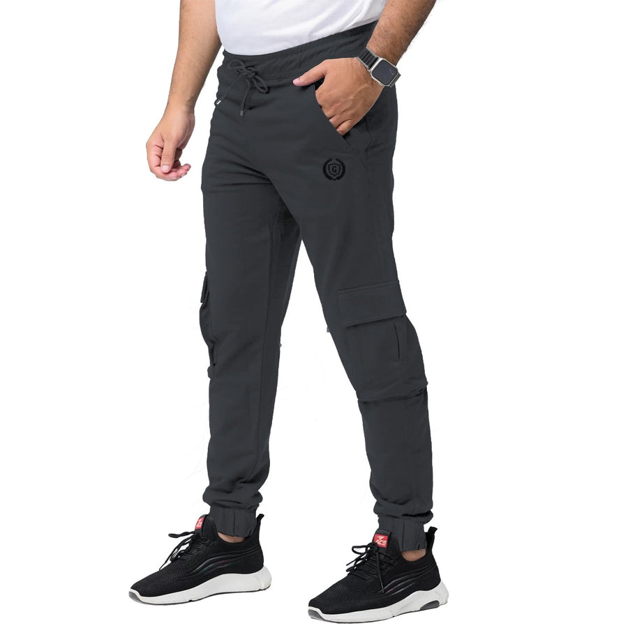 Charcoal Sports Trouser for Men  Gym Jogging Trouser in Pakistan