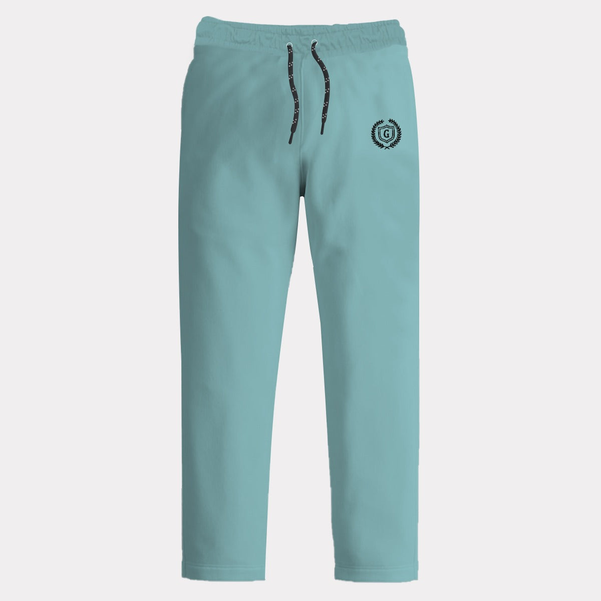 HG SIGNATURE EMB SOFT COTTON TROUSER - Light Ferozi