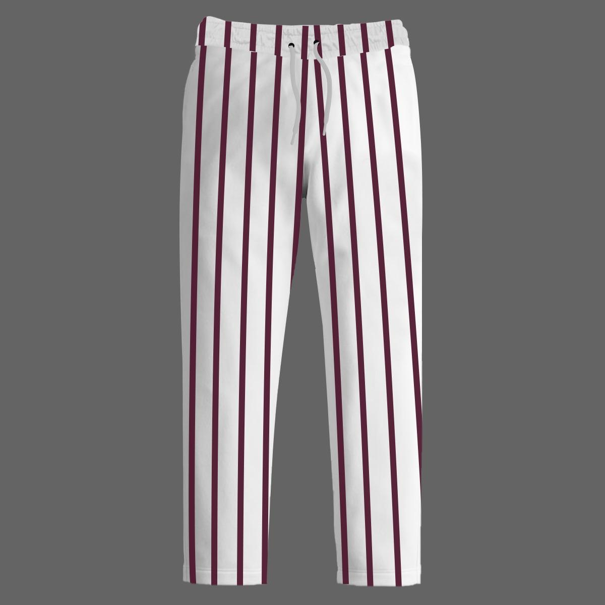 HG Soft Cotton Red Lining Summer Trouser For Men's