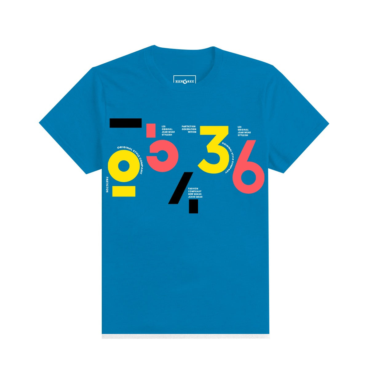 EXCLUSIVE GRAPHIC PRINTED BOY'S TEE SHIRT - TURQUOISE