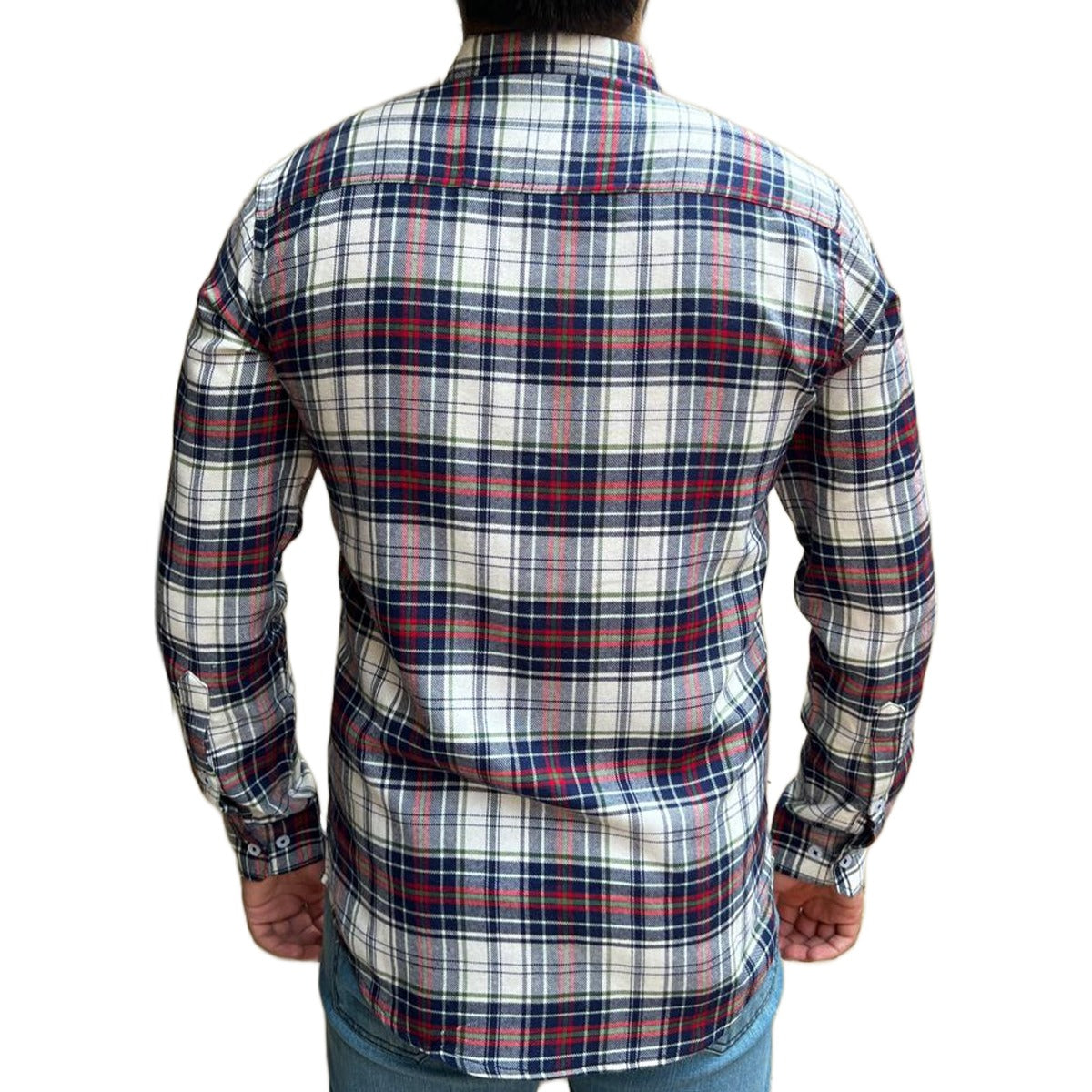 Men Unique Check Winter Casual Shirt