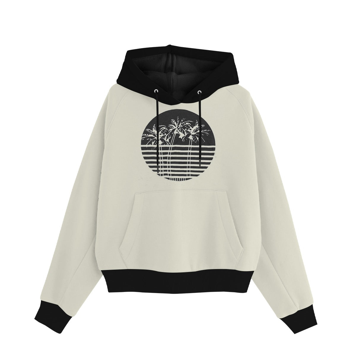 Women Graphic Printed Fashion Hoodie - Skin