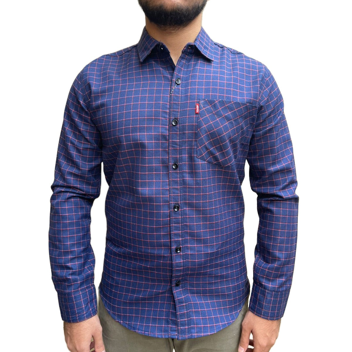 Men's Premium Check Winter Casual Shirt