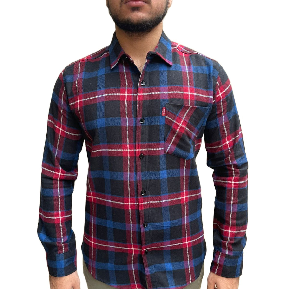 Men's Premium Check Winter Casual Shirt