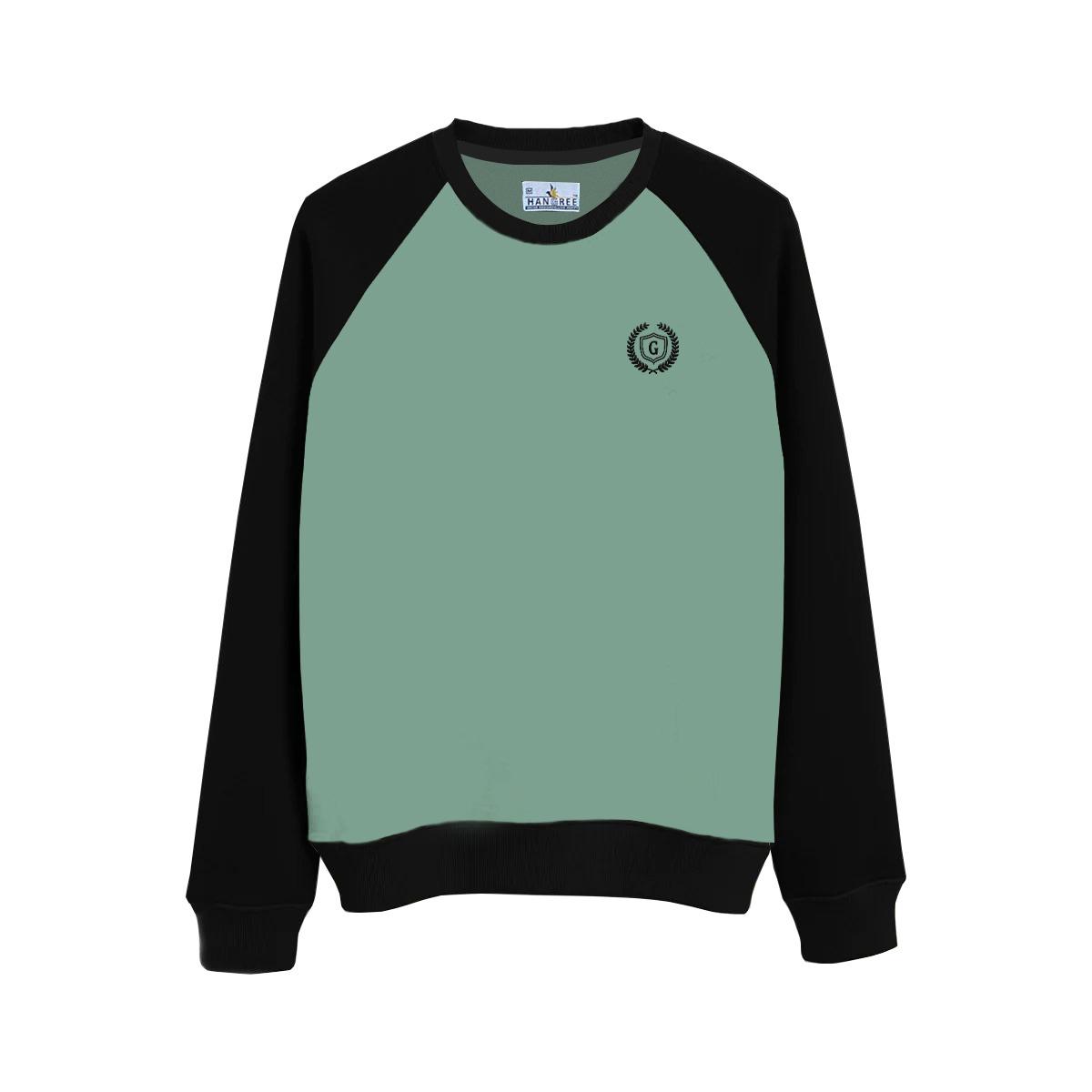 HG Signature Raglan Sweat Shirt - Shadow Green