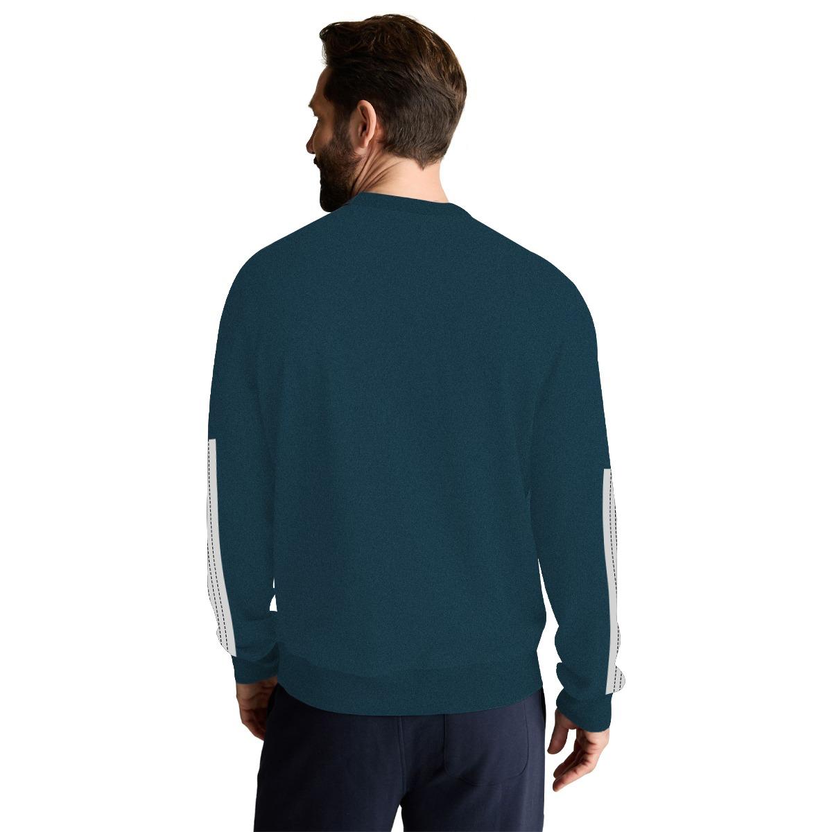 HG Elegant Combo Sweat Shirt - Nile Blue