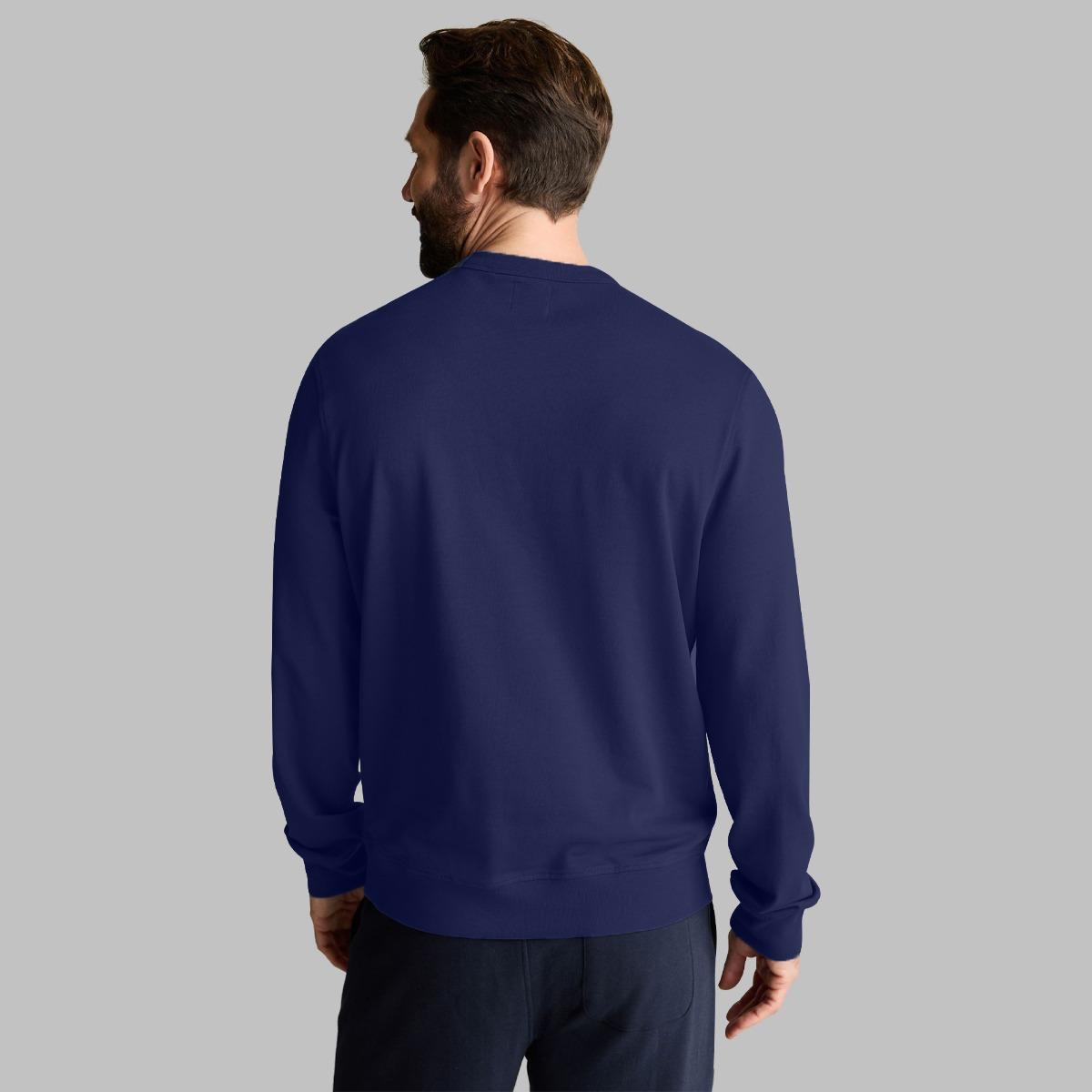 Hangree Signature Fleece Sweat Shirt - Navy