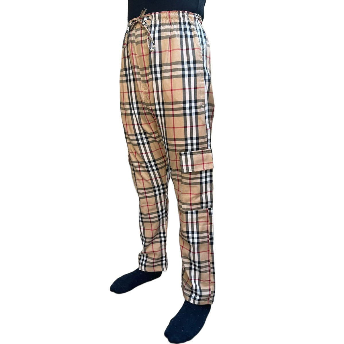 Exclusive Cargo Check Casual Trouser For Men