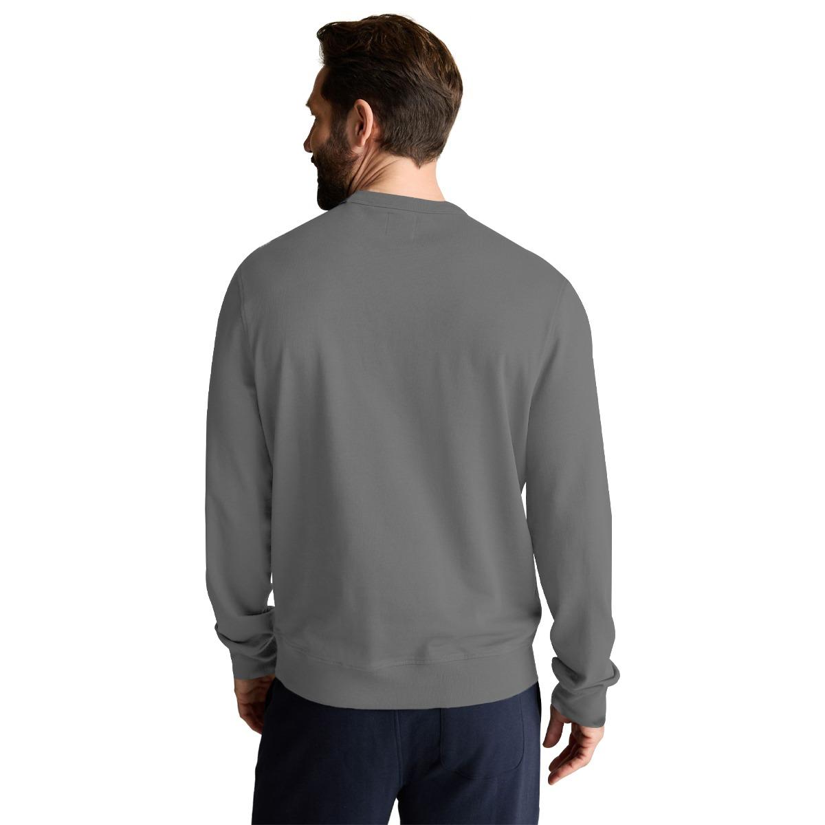 Hangree Signature Emb Sweat Shirt - Sleek Grey