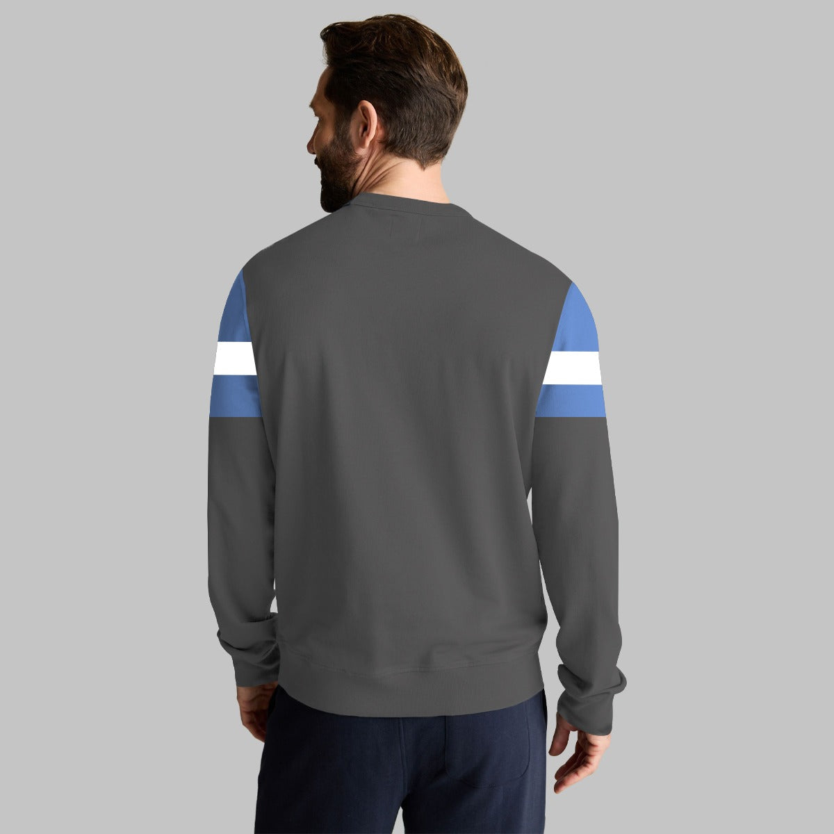 Premium Panel Style Sweat Shirt In Fleece