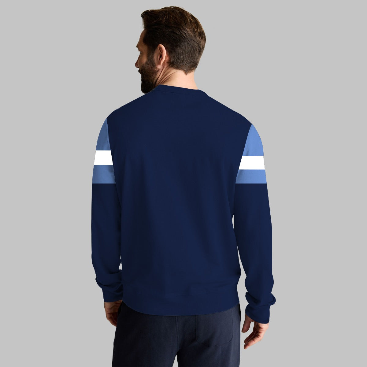 Premium Panel Style Sweat Shirt In Fleece