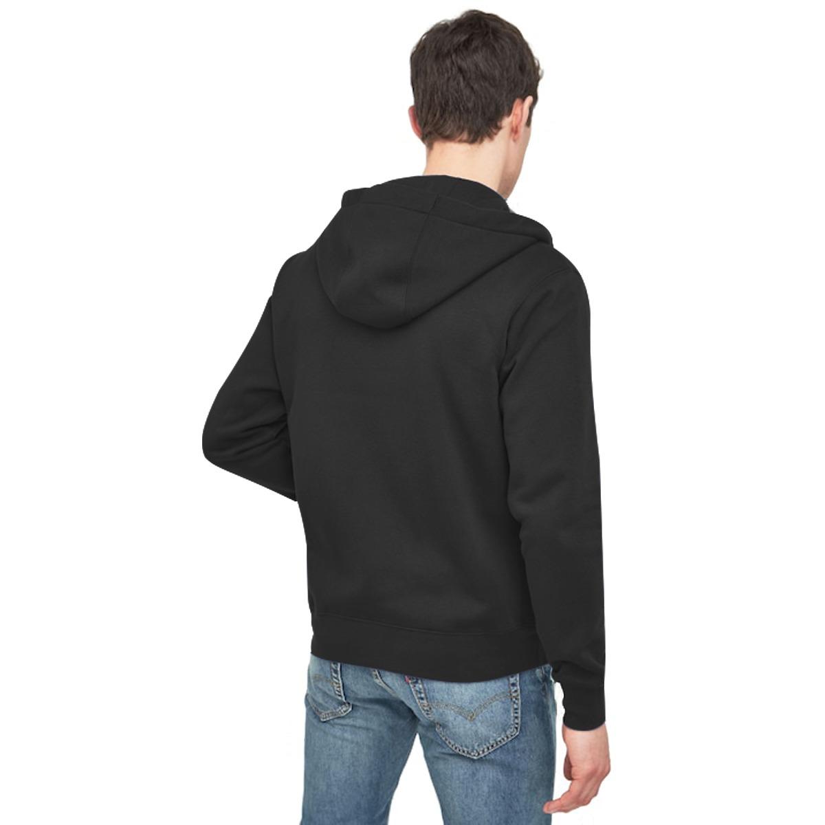 Hangree Super Solid Fleece Hoodie - Gray Black