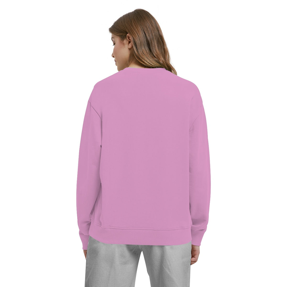 Women's Exclusive Printed Sweat Shirt - Pink