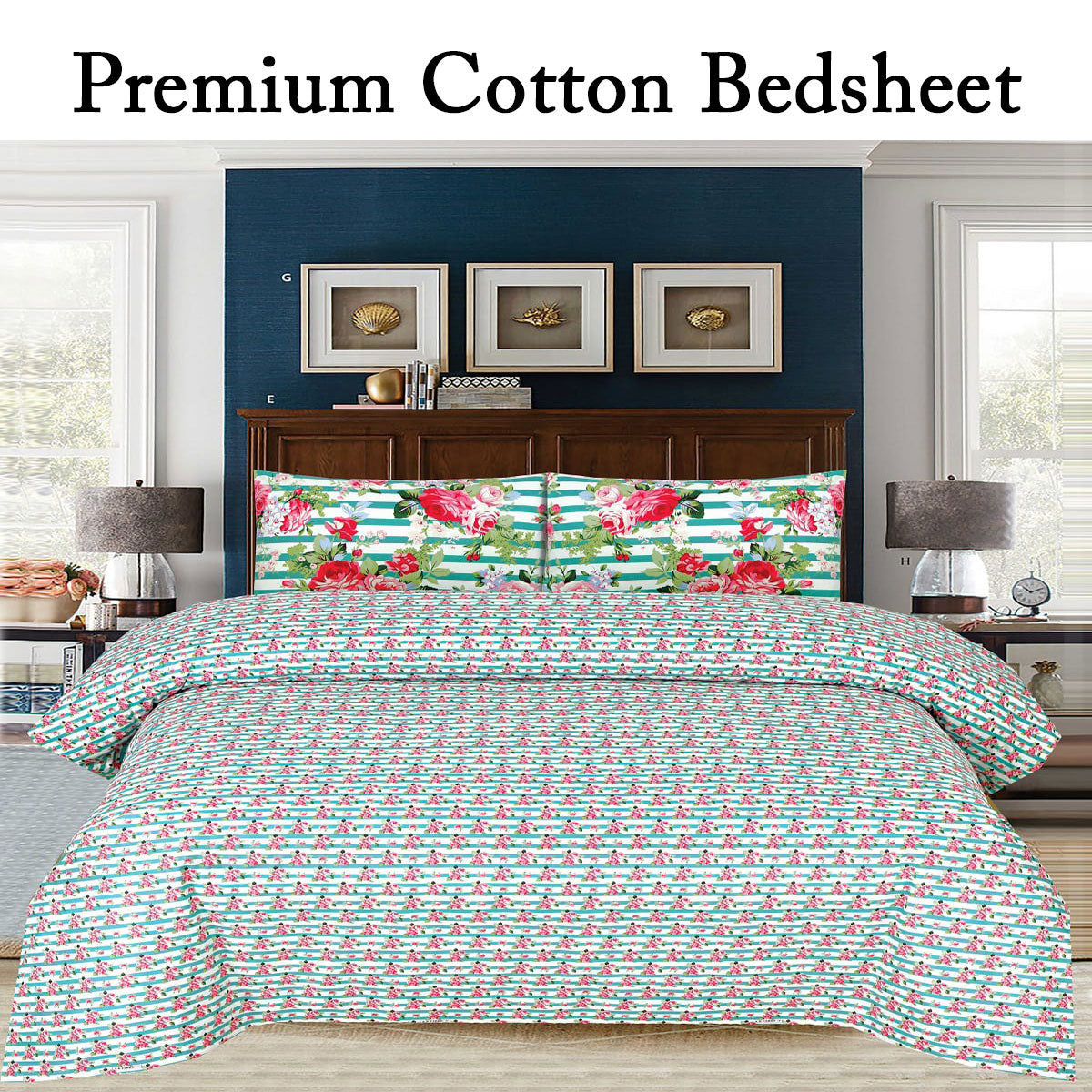 PREMIUM COTTON BED SHEET - Hangree