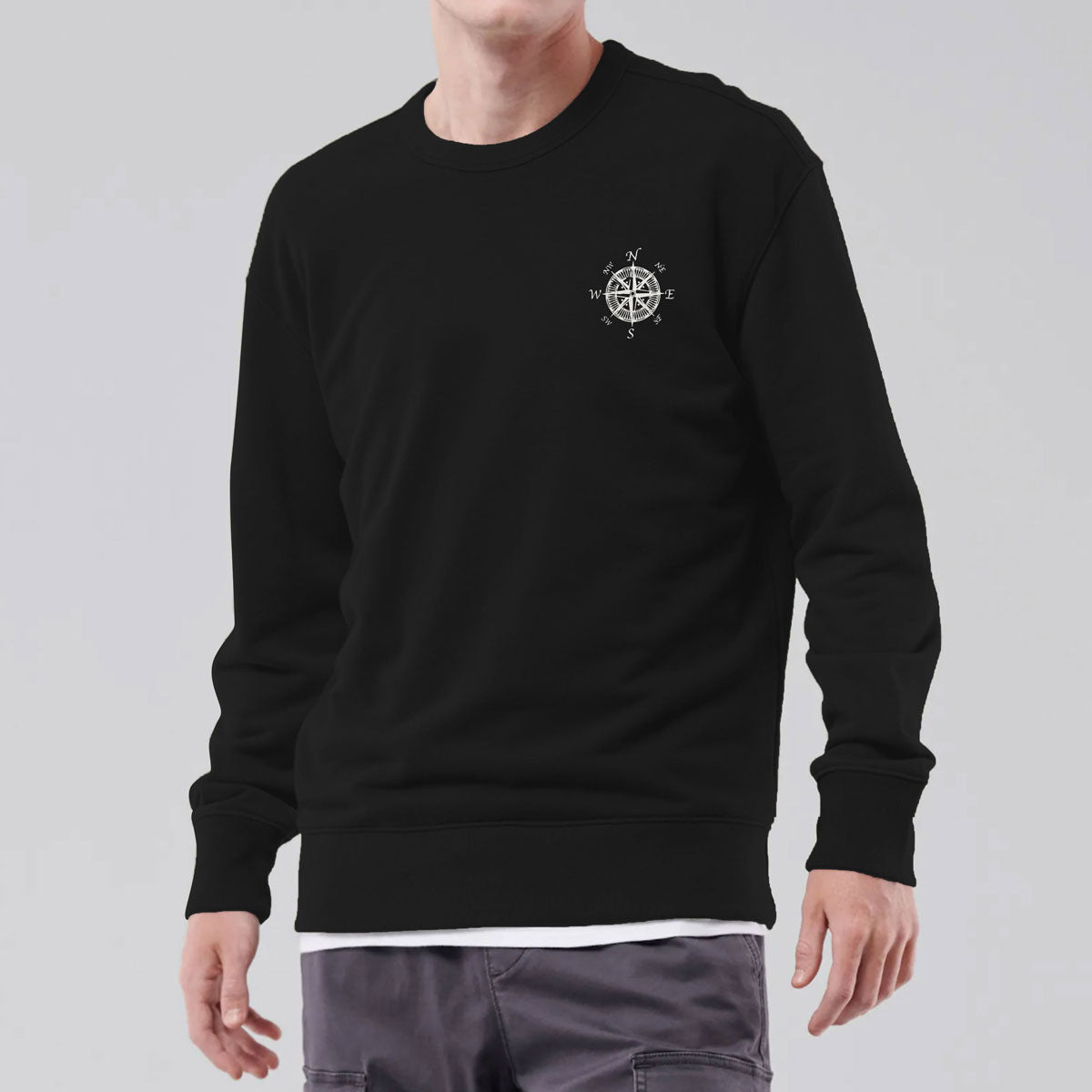 HG SUPER COOL BLACK FLEECE SLIM FIT SWEAT SHIRT