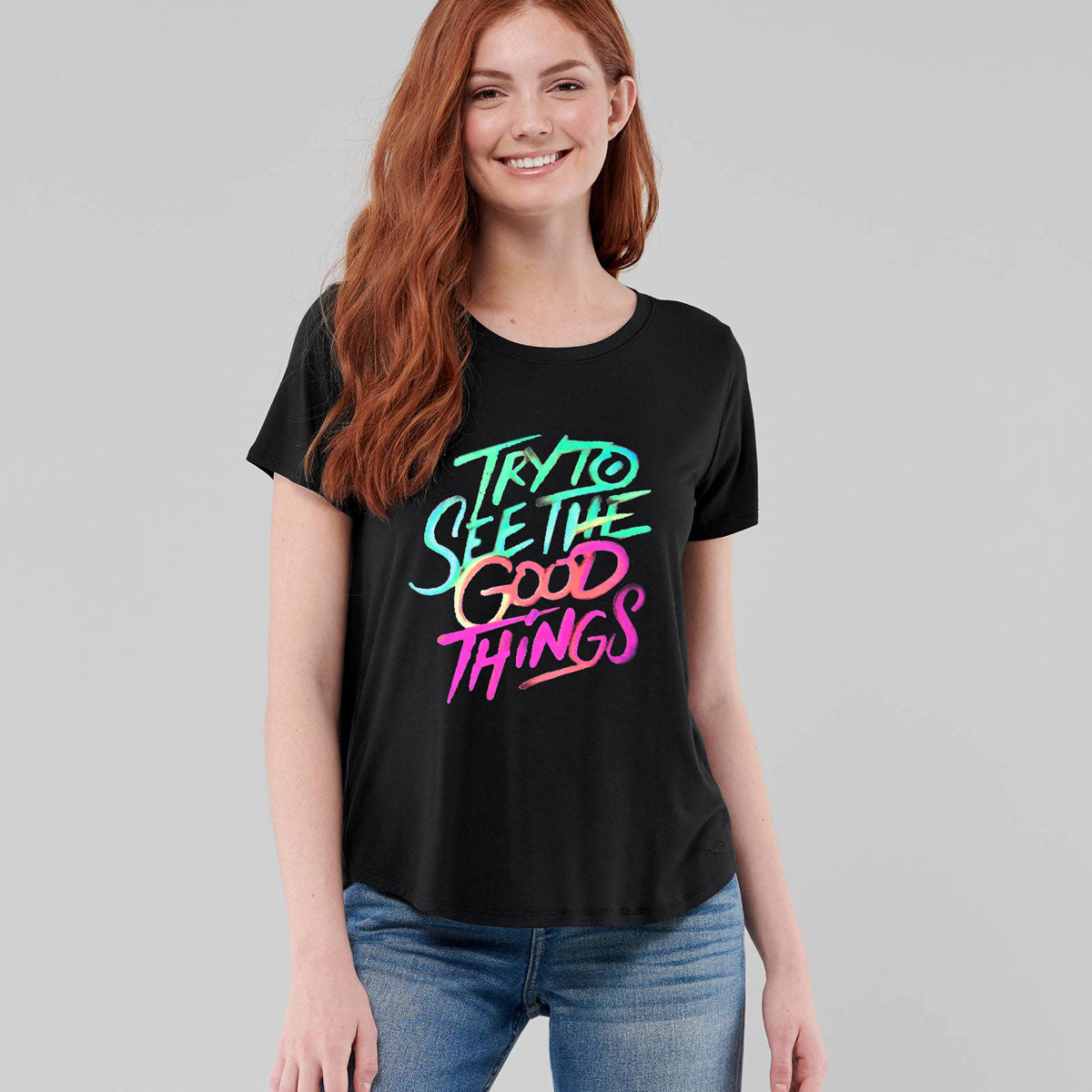 Womens printed sales t shirts